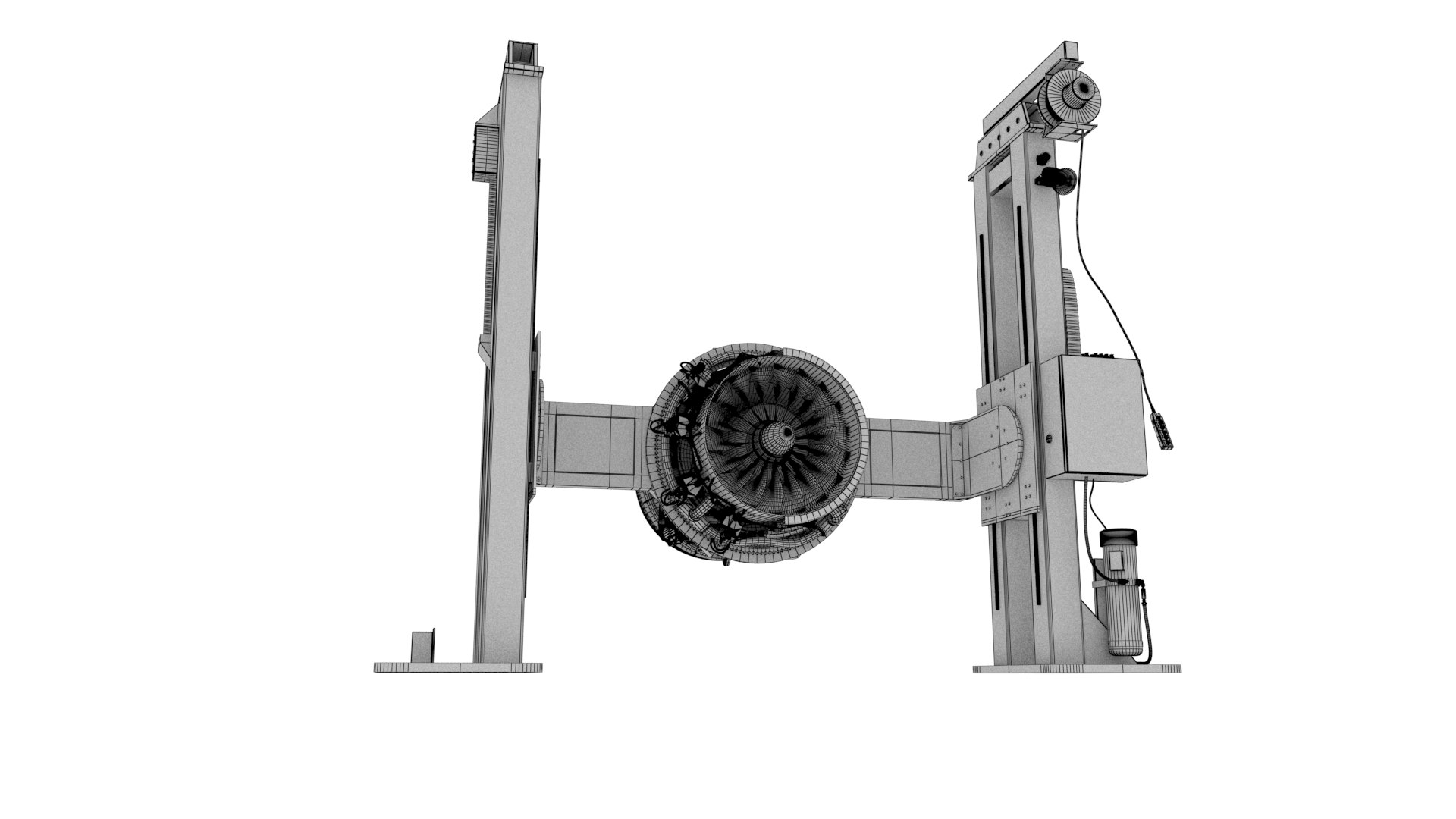 3D Dual Column Jet Engine Positioner with Engine Industrial Aerospace 3D Model https://p.turbosquid.com/ts-thumb/e2/T1wlgo/ZE/tex_0001/jpg/1758299160/1920x1080/fit_q87/6a4de649f366e6e04b4ec1b699e762ad0b42835b/tex_0001.jpg