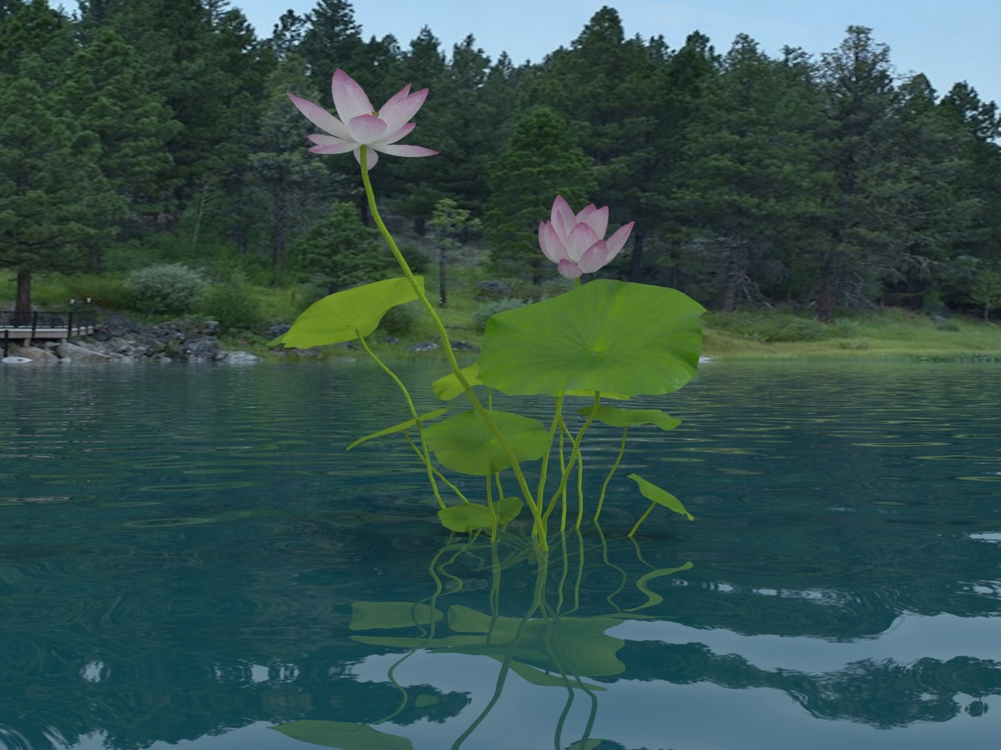 3D Flower Plant Nature - TurboSquid 1469809