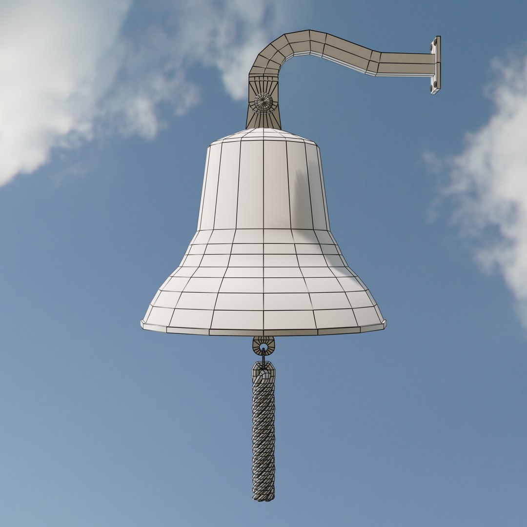 3D nautical ship bell https://p.turbosquid.com/ts-thumb/e2/YFpums/WehvFdBv/wire/png/1559399210/1920x1080/fit_q87/6e63b7e8726391000bb374259cf9da5367a2bab6/wire.jpg