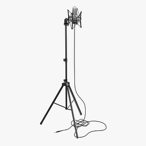 Studio Microphone and Stand Type 2