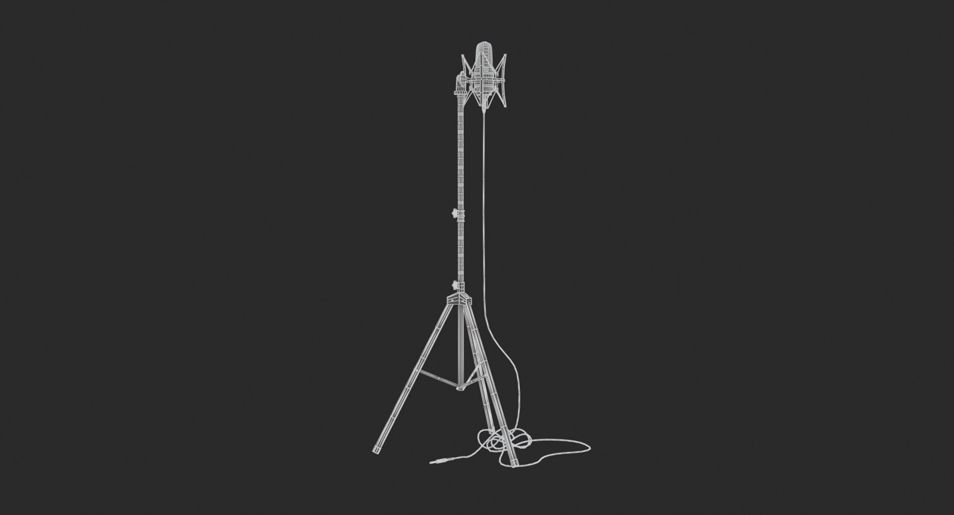 Microphone Studio Mic Model - TurboSquid 1333296