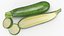 Fresh Green Zucchini Slices 5