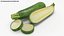 Fresh Green Zucchini Slices 5