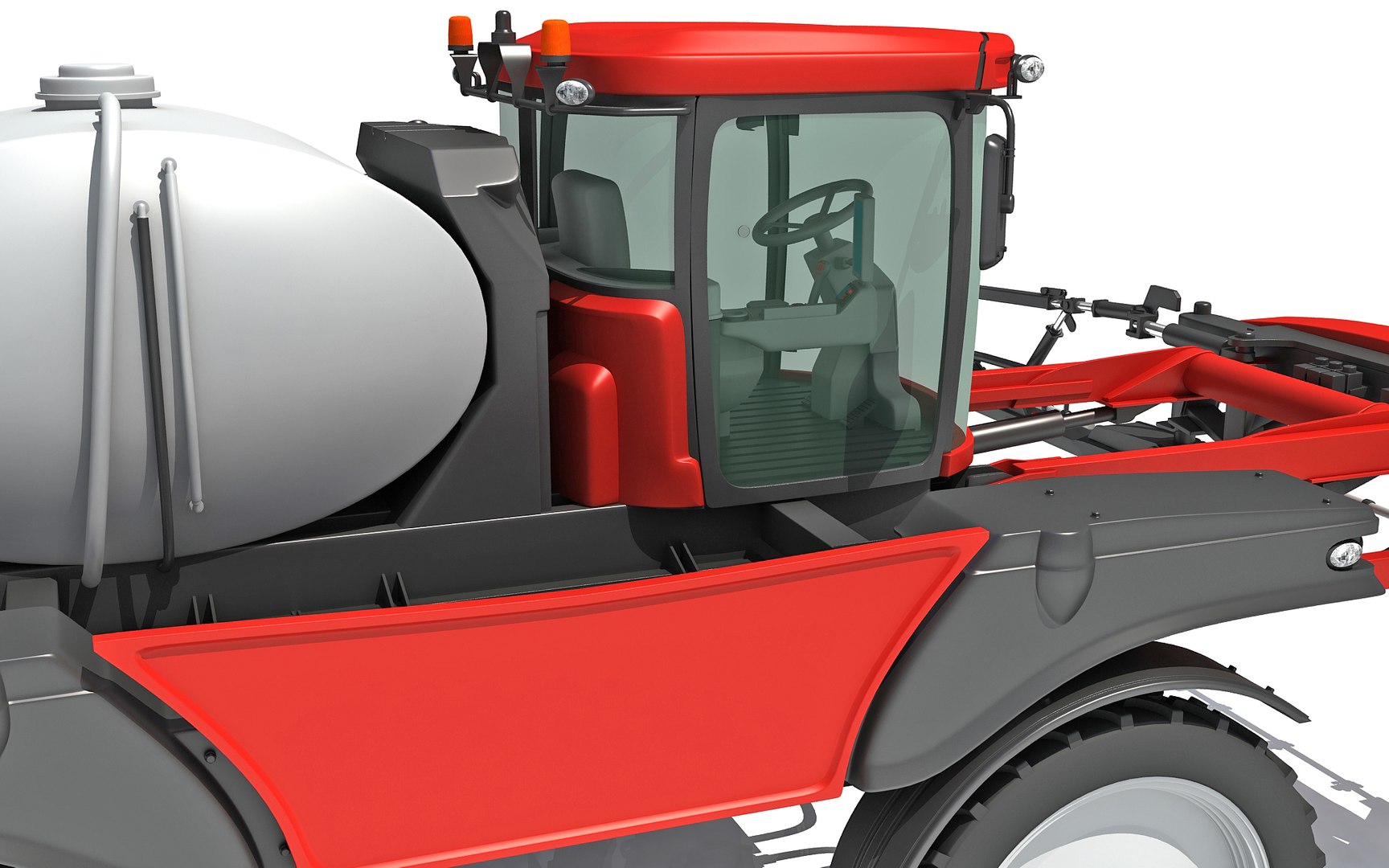 3D Farm Sprayer Model - TurboSquid 1410891