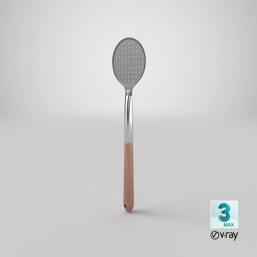 3D Real Kitchen Spoon - TurboSquid 1421060