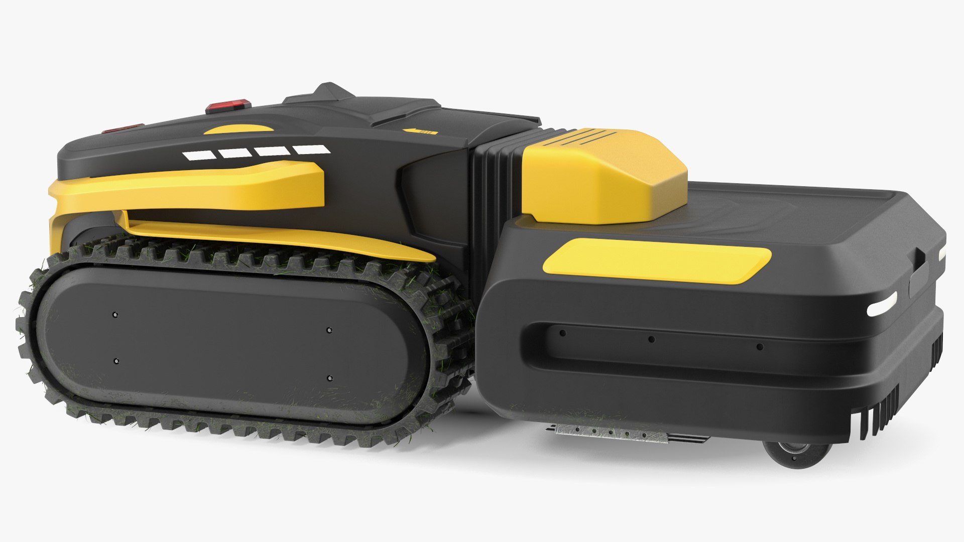 Automated Lawn Mower Rigged for Maya 3D model preview