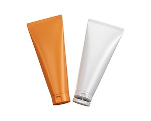 Cosmetic tube 3d model 3D