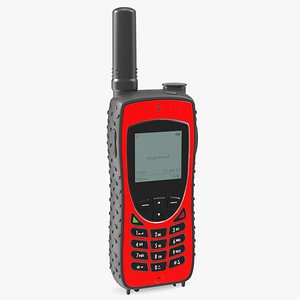 Rugged Satellite Phone Red