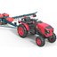 Mahindra Tractor with Row Planter