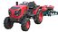 Mahindra Tractor with Row Planter