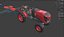 Mahindra Tractor with Row Planter