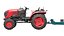 Mahindra Tractor with Row Planter
