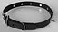 Leather Spiked Dog Collar