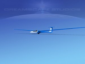 Schleicher ASW 22 Sailplane V07