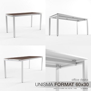 Office Desks Unisma Format 60x30 (pack1)