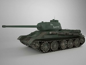 maya t-34-85 tank