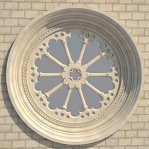 Gothic Rose Window Type 2