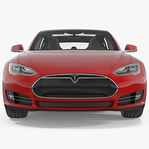 Tesla Model S 90D 2015 3D Model