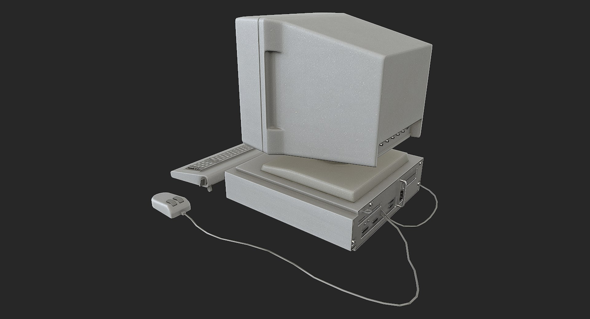 Free Computer 02 3d Model