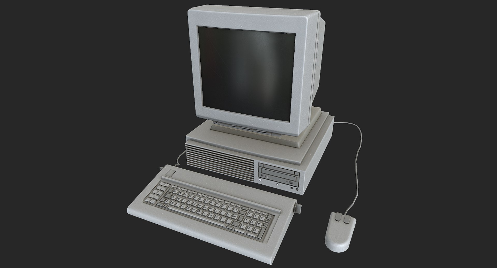 Free Computer 02 3d Model