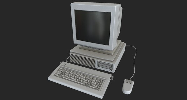 free computer 02 3d model