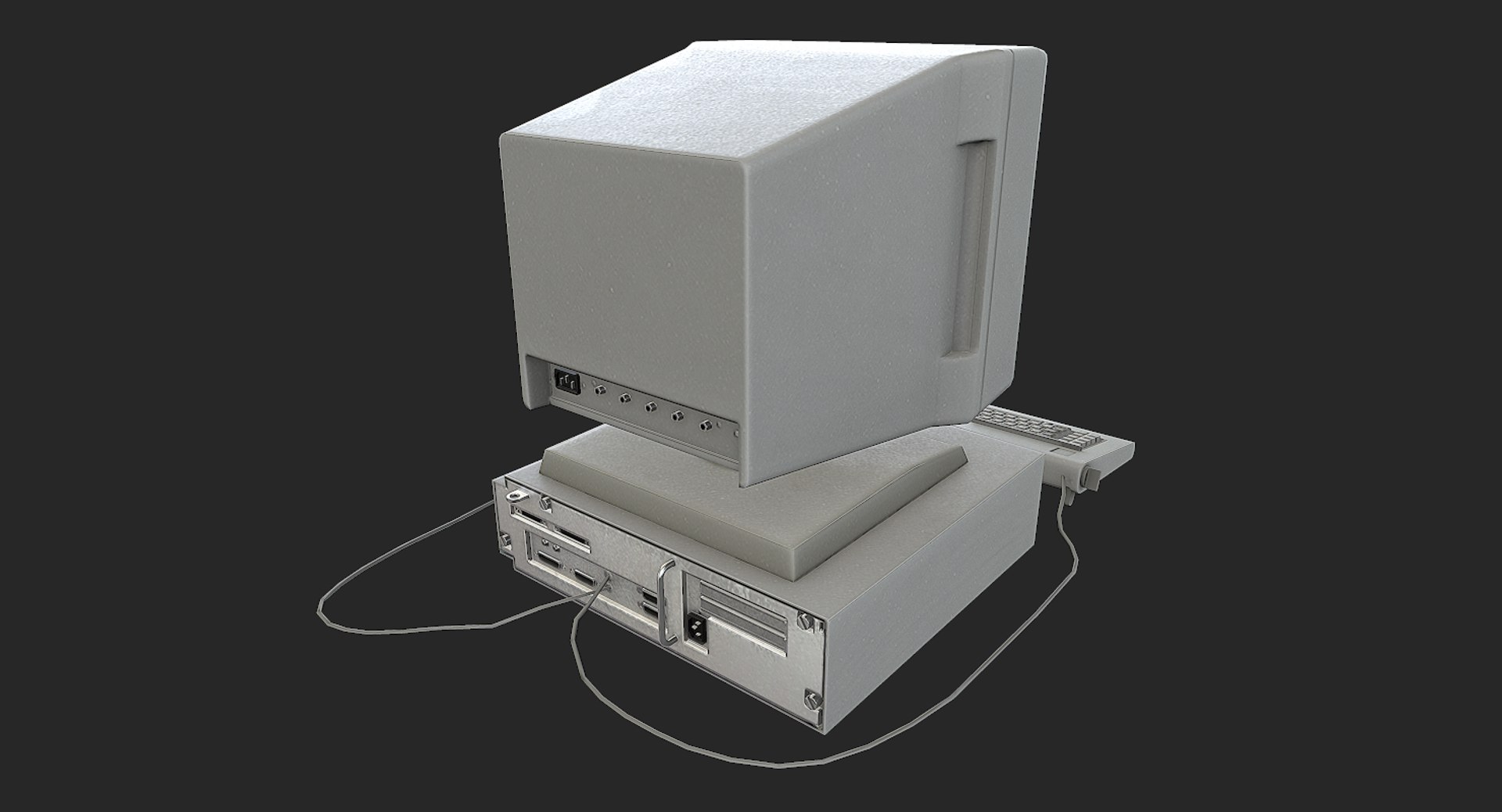 Free Computer 02 3d Model