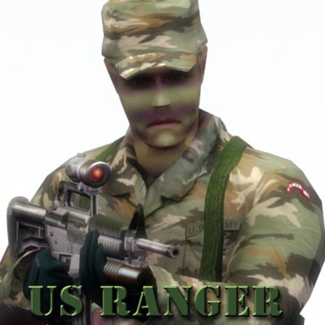 3d Model Usarmy Ranger