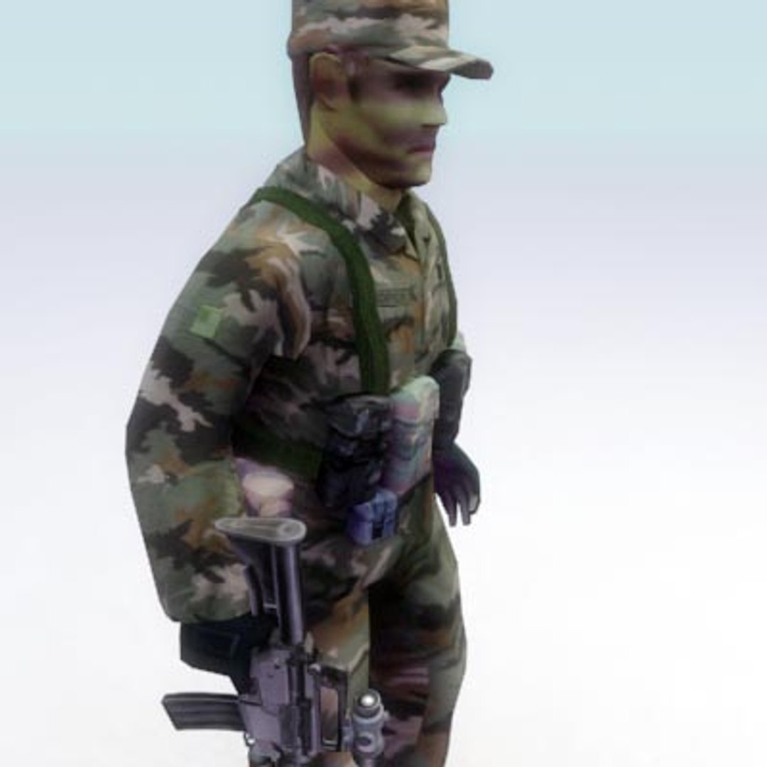 3d Model Usarmy Ranger