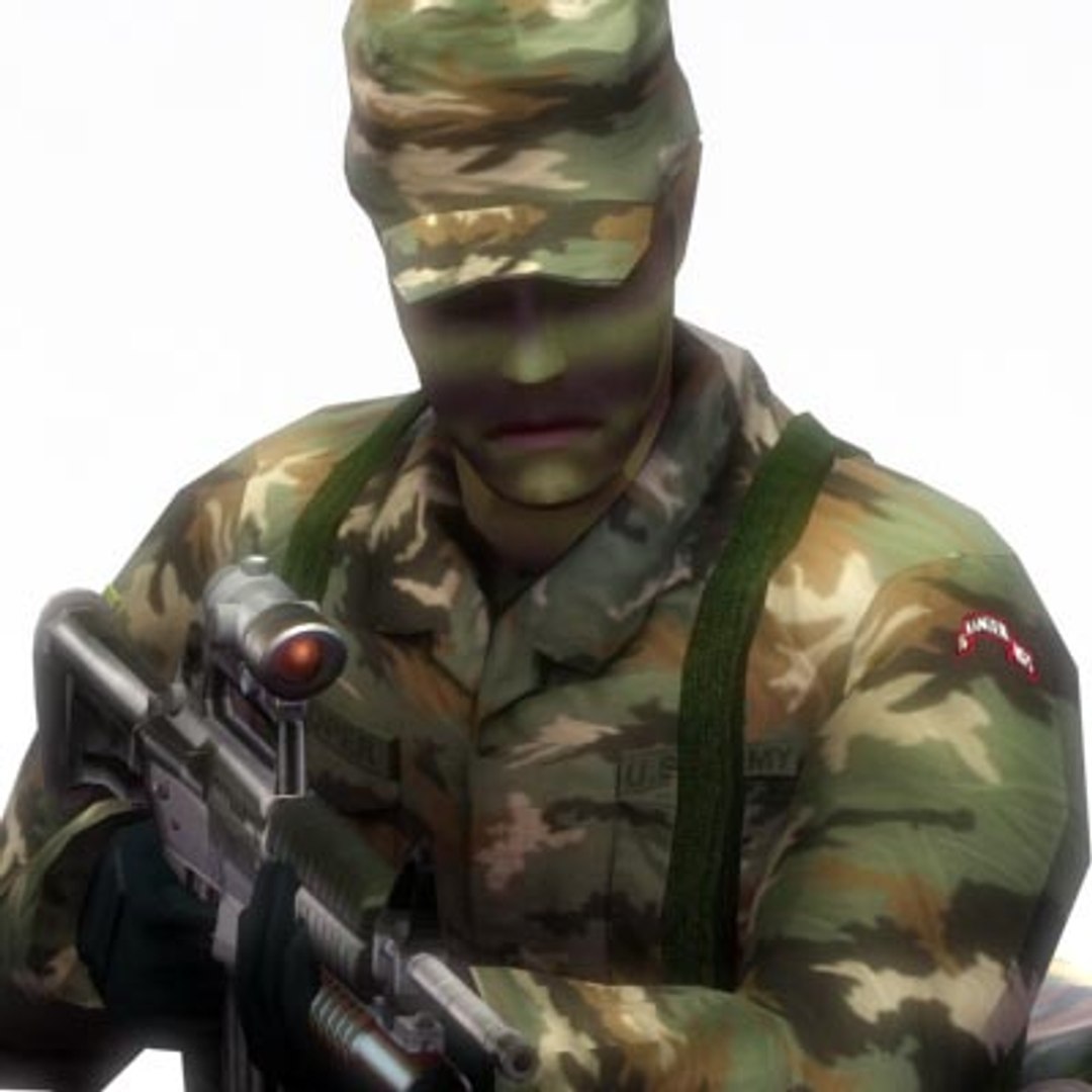 3d Model Usarmy Ranger