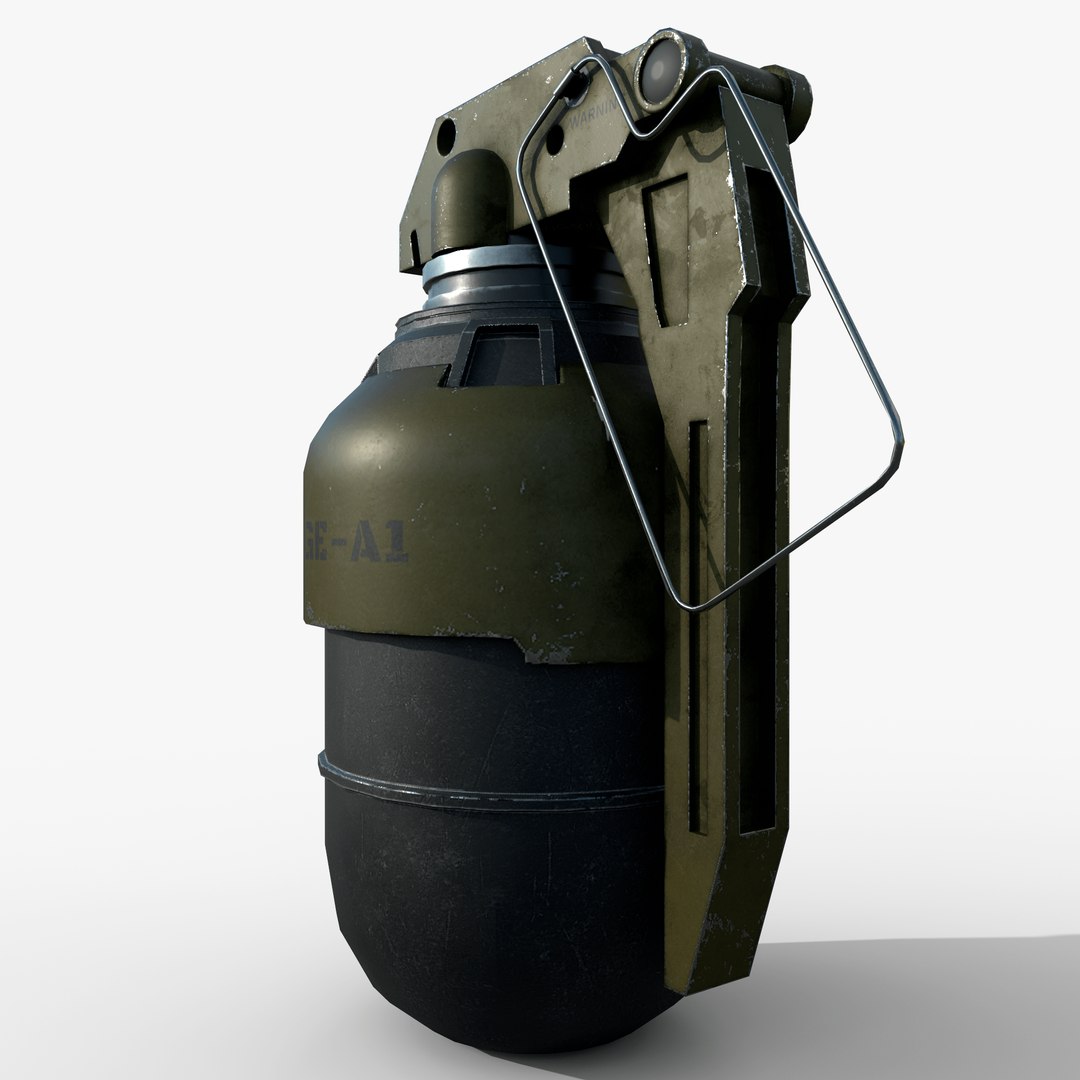 Futuristic Grenade Concept Model - Turbosquid 2085305