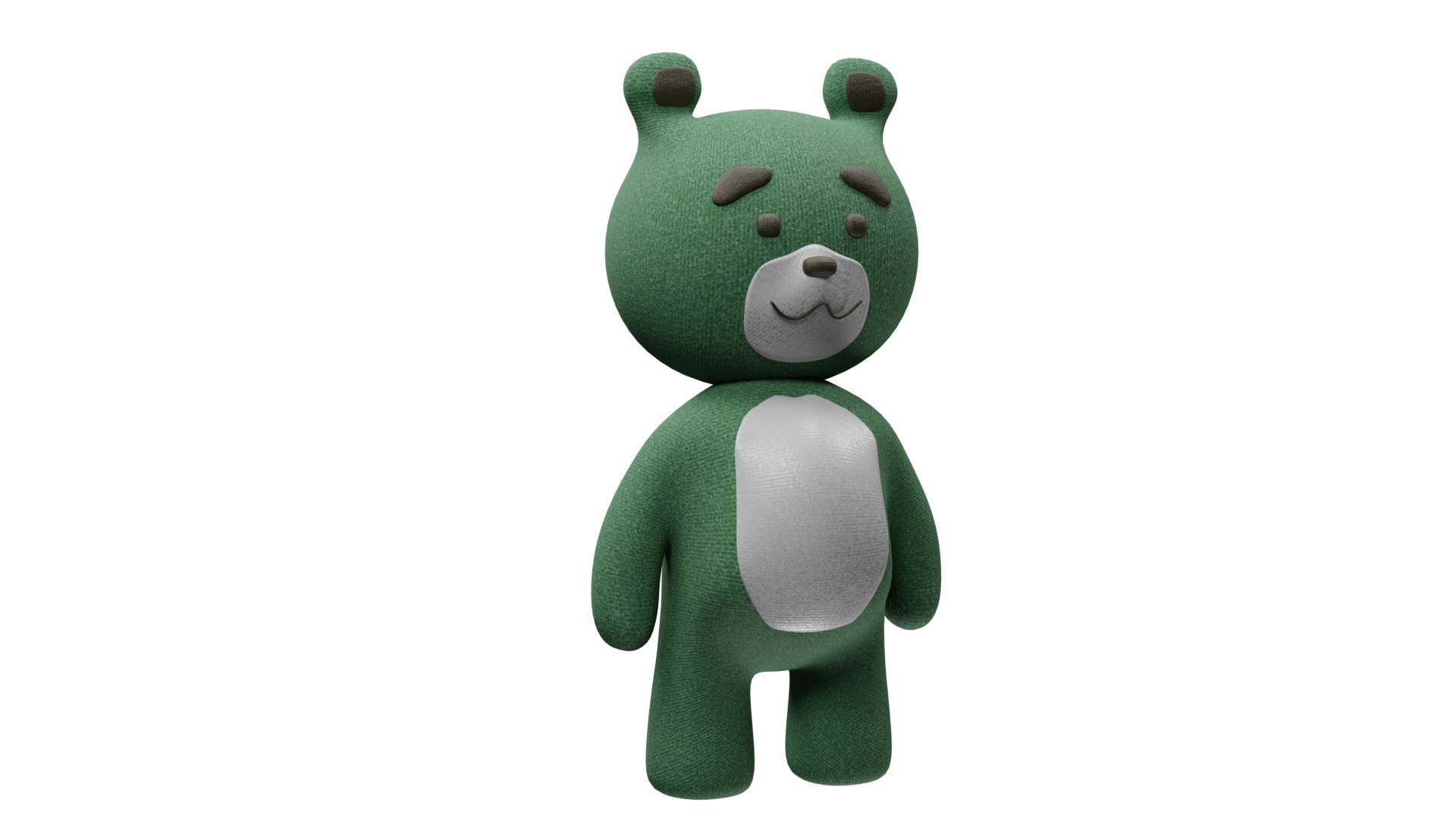 Bear Character With 3 Different Skins 3D - TurboSquid 2049281