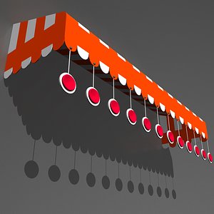 3D awning 05 model