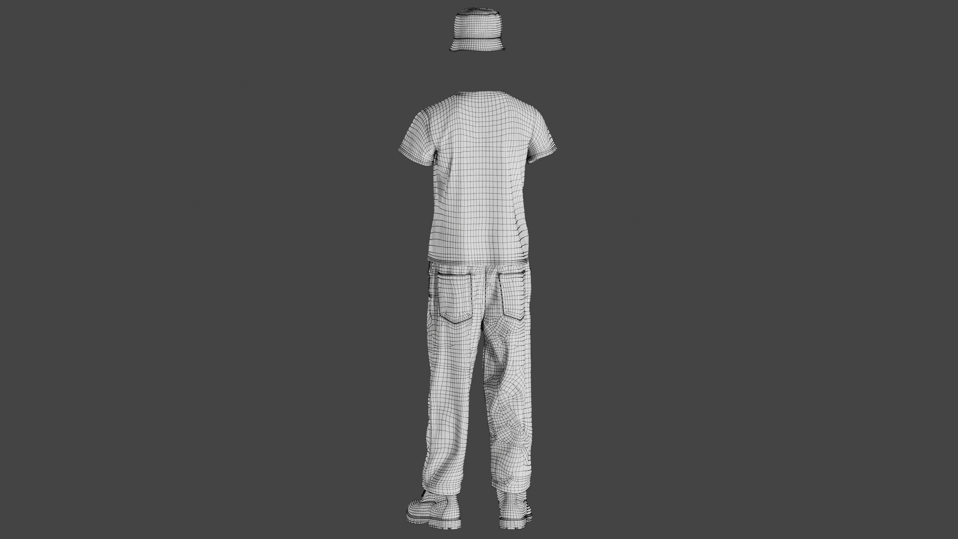 3D mesh men s boots model - TurboSquid 1666893