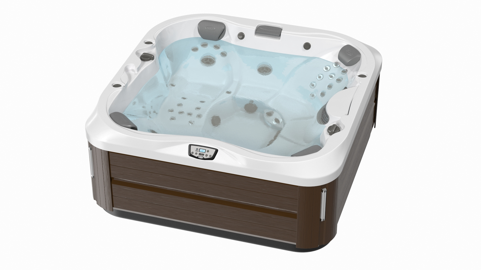 3D Jacuzzi J 335 Hot Tub Brown with Water TurboSquid 1728131