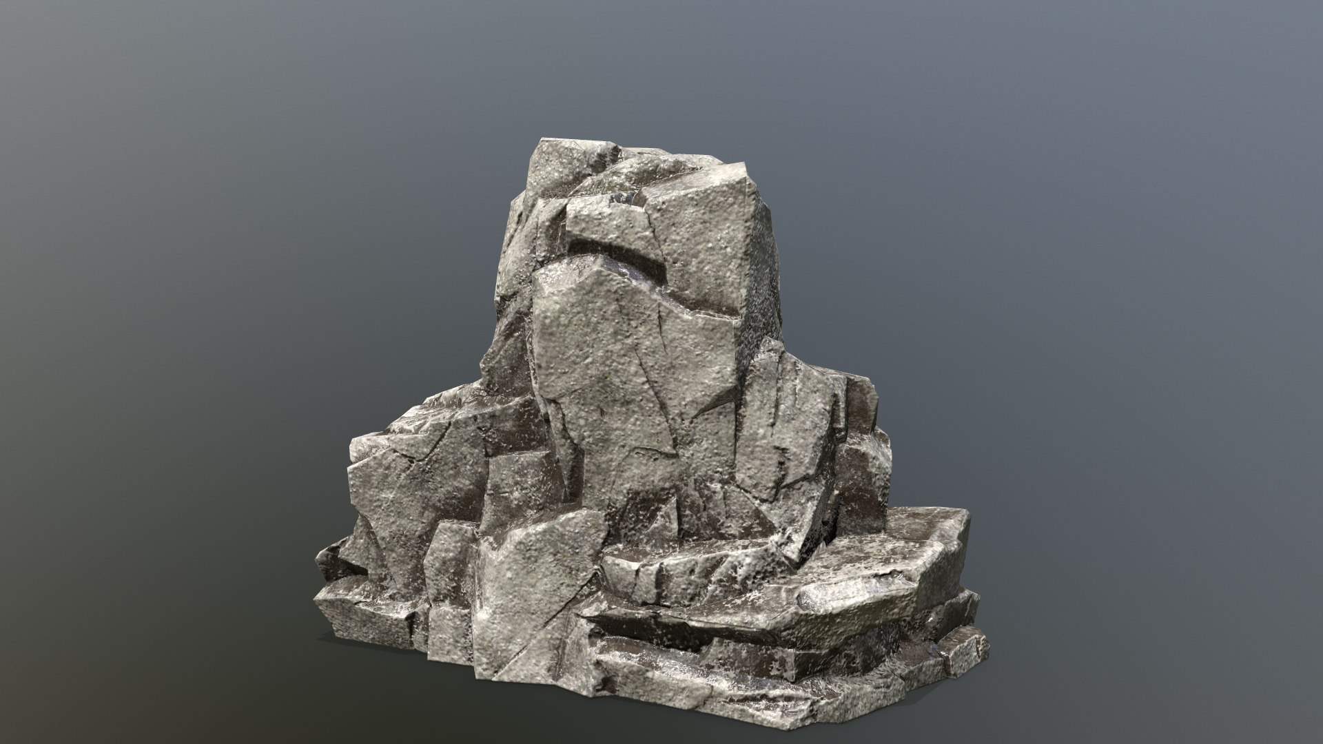 Stone Rock Model - TurboSquid 1700645