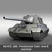 SD.KFZ 186 Jagdtiger - Hunting Tiger
