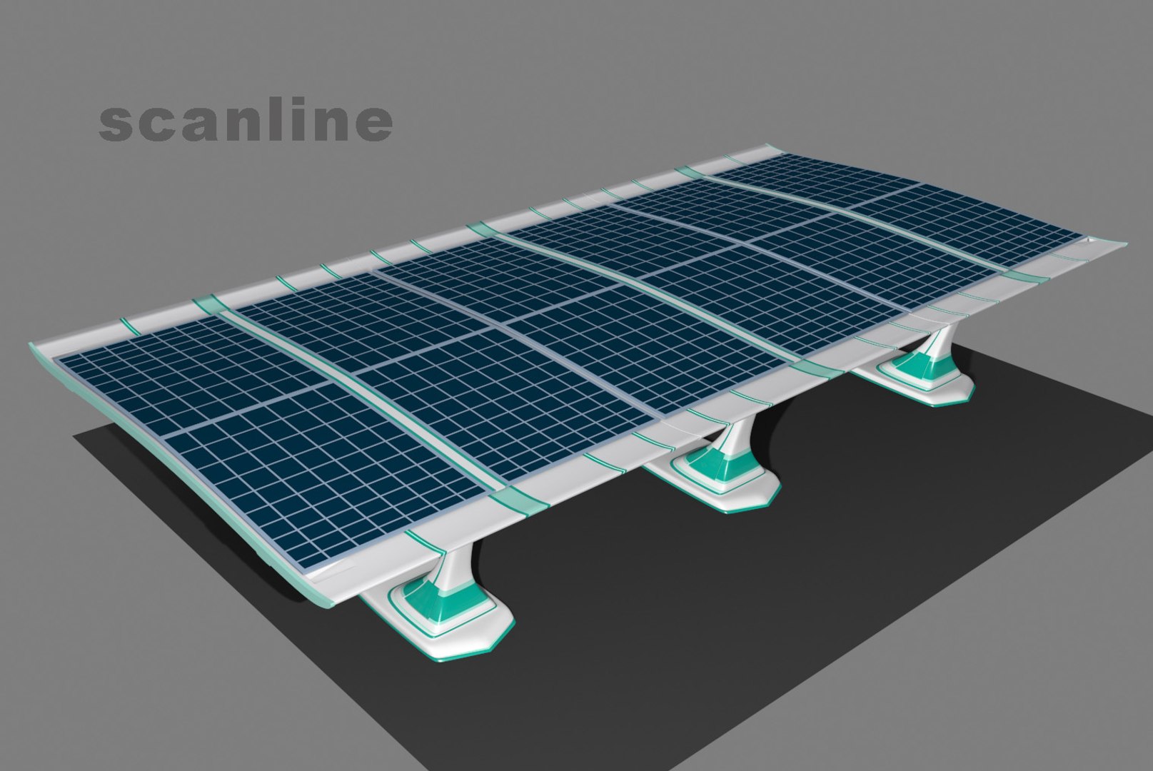 Solar Charger 3d Model