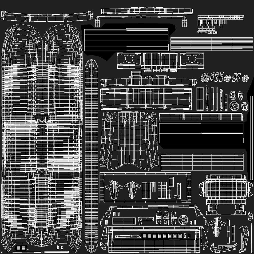 3D Gillette Disposable Razor - TurboSquid 1951721