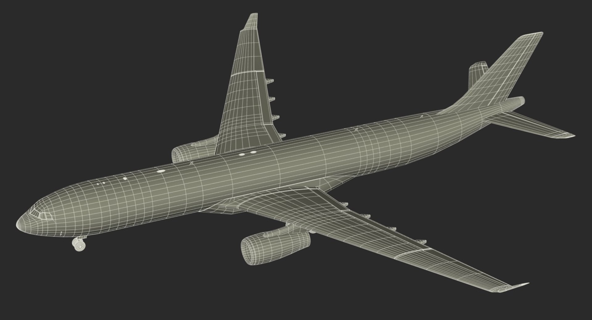 Airbus Thai Airways A330 3D Model - TurboSquid 1222966