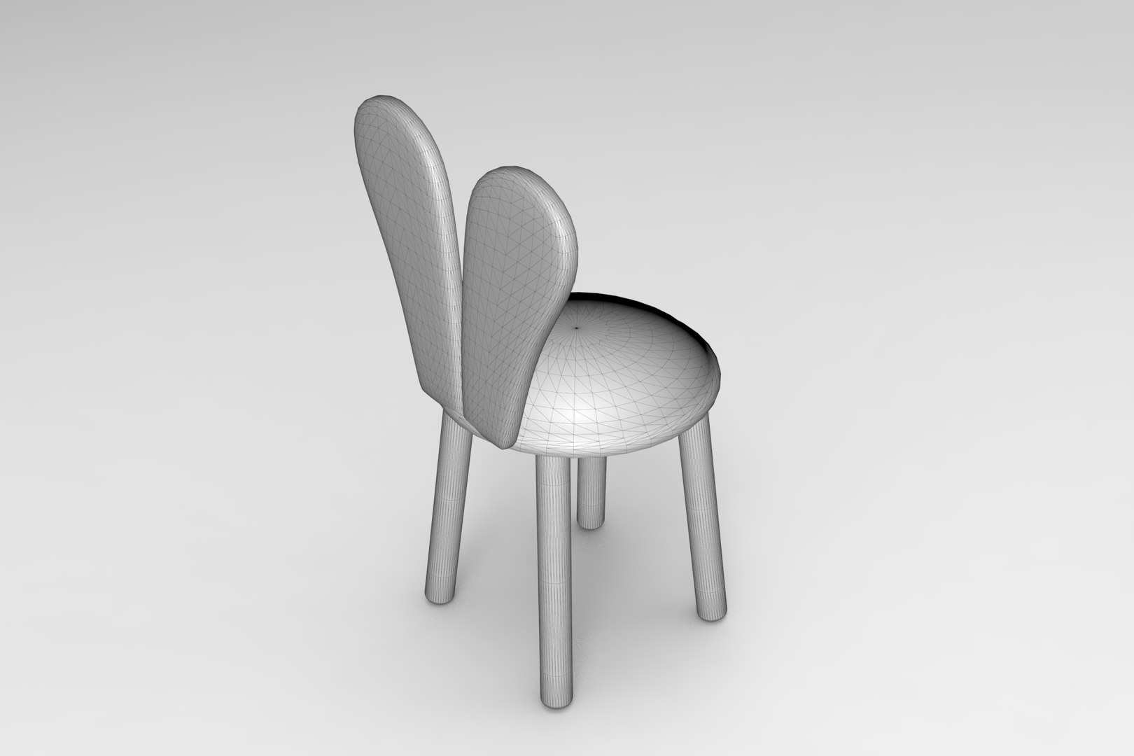 Little Bunny Chair 3D Model - TurboSquid 1899772