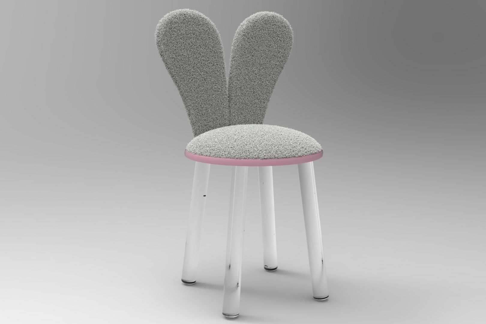 Little Bunny Chair 3D Model - TurboSquid 1899772
