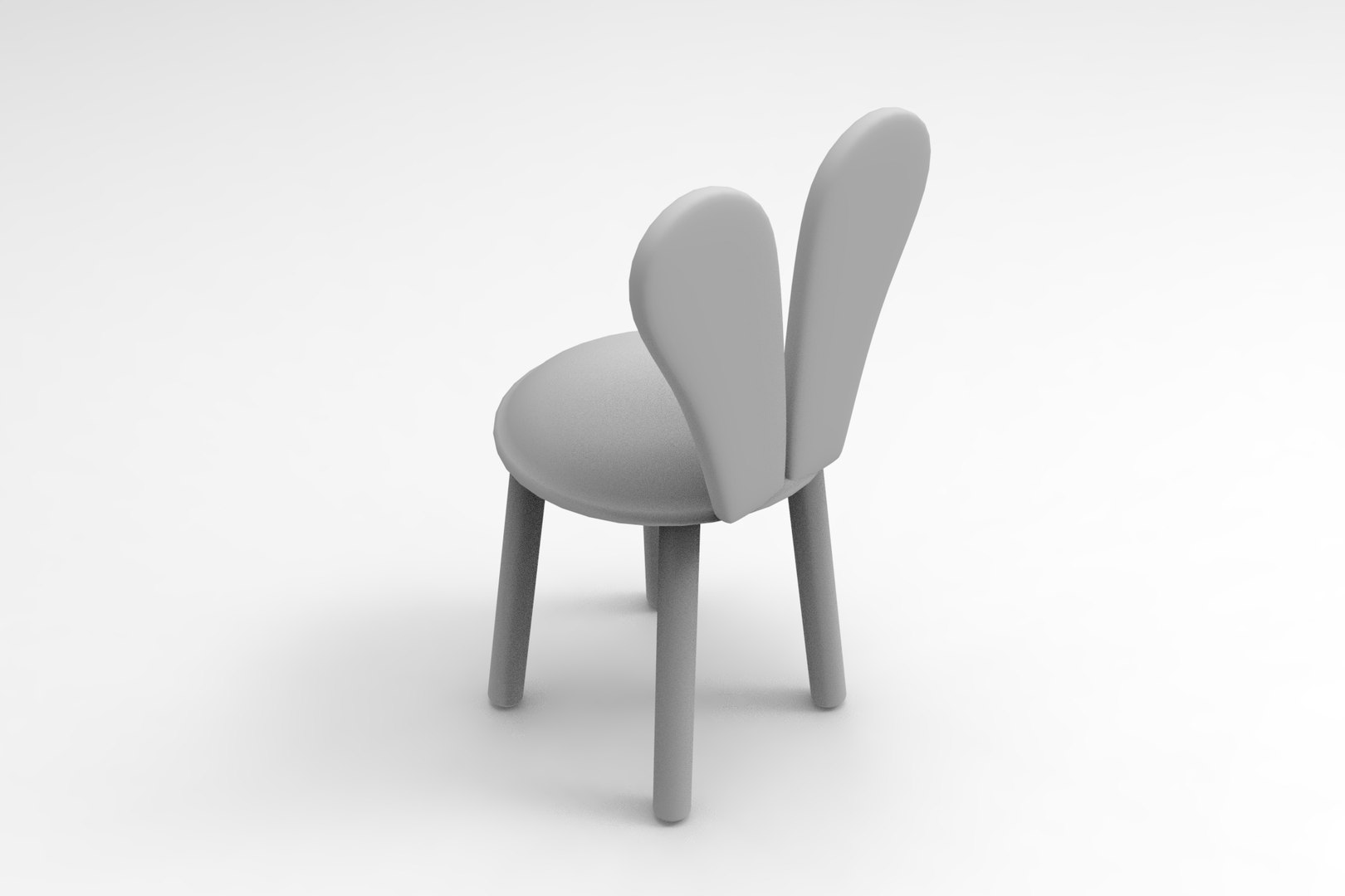 Little Bunny Chair 3D Model - TurboSquid 1899772