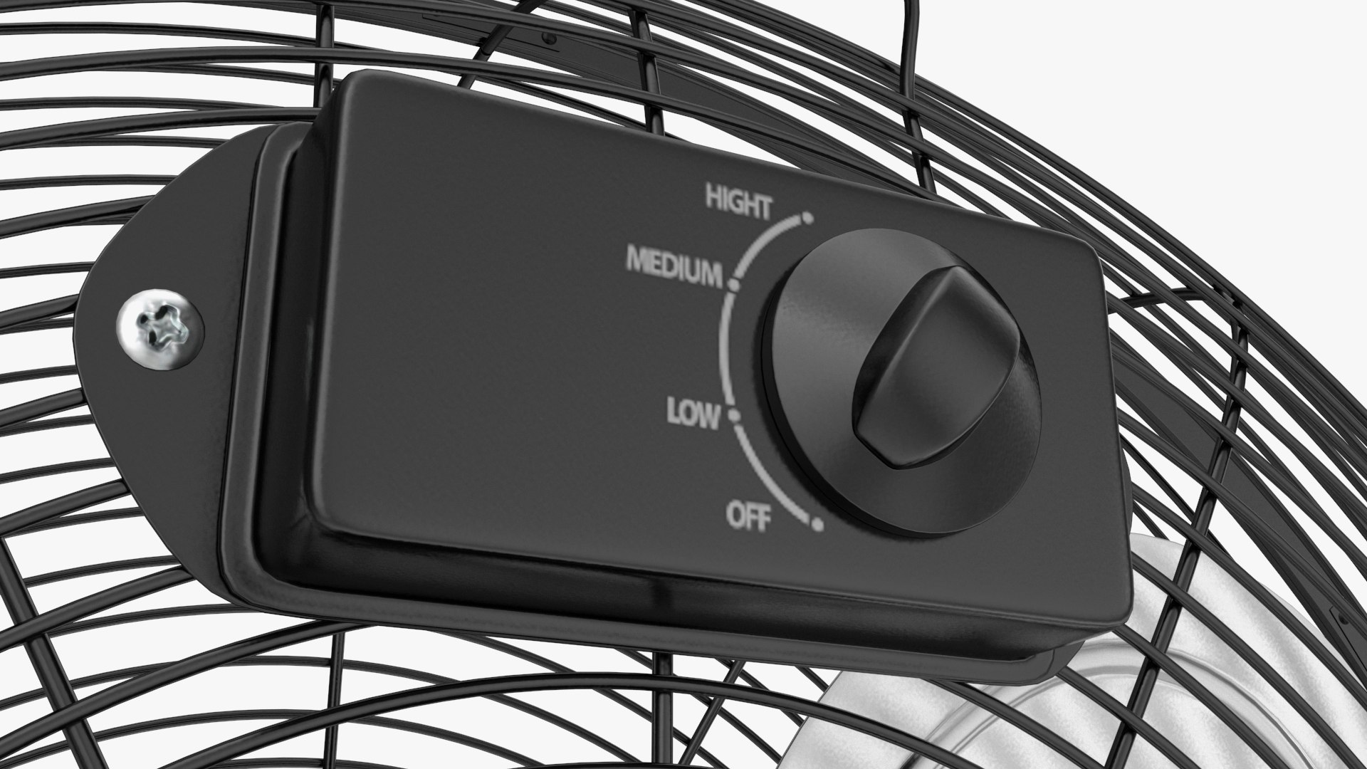 Small Floor Simple Deluxe Fan Black 3D Model - TurboSquid 2115313