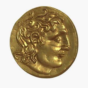 Stater Hygiainon Coin 3D model