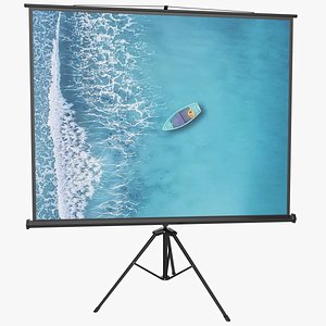 Tripod Projector Screen Accessory