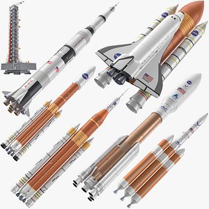 Full NASA Space Rockets Collection