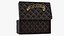 chanel vintage black quilted 3D