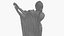 3D Lyre Player Antique model