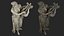 3D Lyre Player Antique model