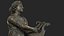 3D Lyre Player Antique model